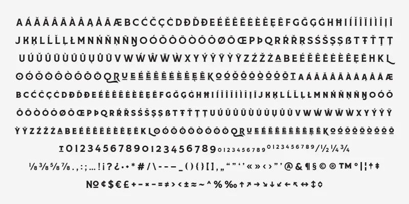Storica Font Family preview 3 – Sans Serif Fonts font sample