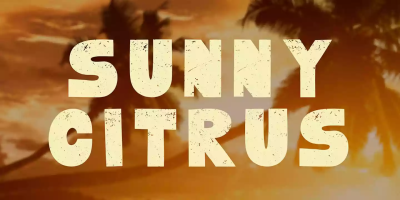 Sunny Citrus Font free download – Bold font preview
