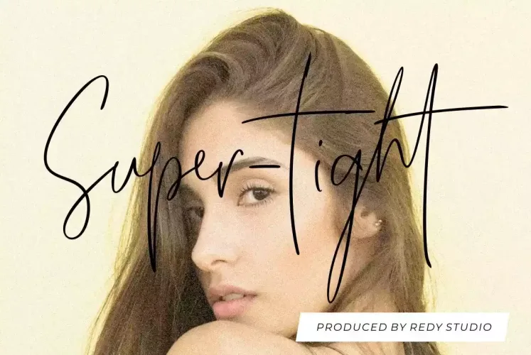 Super Tight Font preview 5 – Script And Handwritten font sample