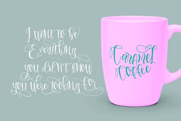 Sweetline Beautiful Script Font preview 3 – Script And Handwritten font sample
