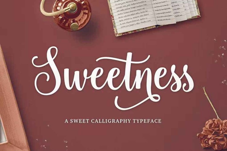 Sweetness Script Font free download preview 3 – Script And Handwritten font
