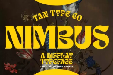 TAN NIMBUS Font free download – Retro font preview