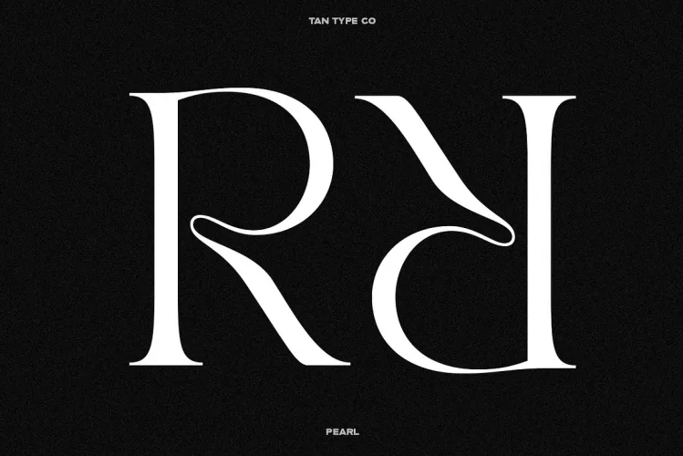 TAN PEARL Font preview 4 – Serif Fonts font sample