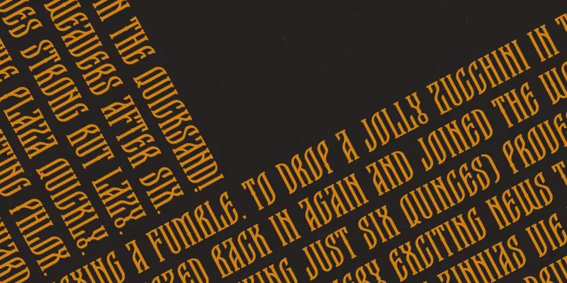 TD Stargorod Font preview 1 – Display Fonts font sample