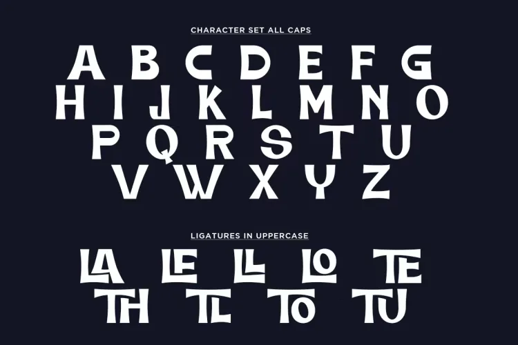 TOBELORD Font preview 3 – Sans Serif Fonts font sample