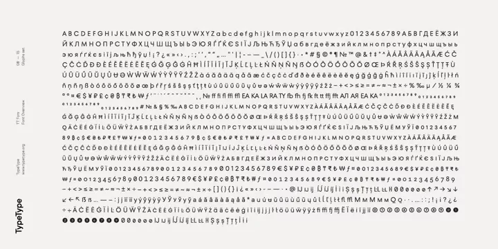 TT Fors Font Family preview 5 – Sans Serif Fonts font sample