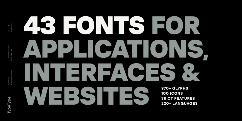 TT Interphases Pro Font preview 2 – Sans Serif Fonts font sample