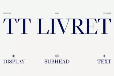 TT Livret Font free download – Elegant font preview