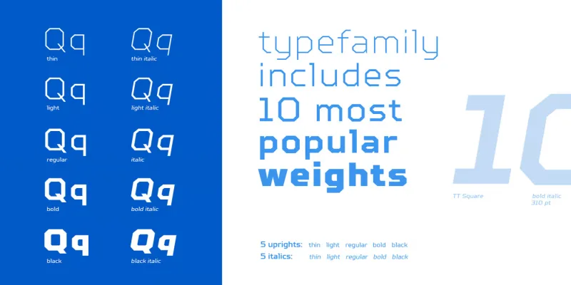 TT Squares Font preview 4 – Display Fonts font sample
