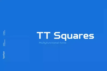 TT Squares Font free download – Elegant font preview
