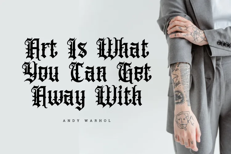 Tattoo Maniac Font preview 4 – Decorative Fonts font sample
