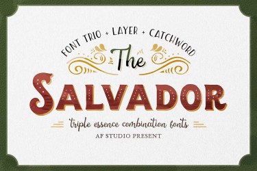 The Salvador Font free download – The Salvador Font font preview