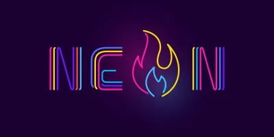 Three Neon Lines Font Family free download – font preview