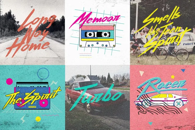 Thunderstorm Font preview 5 – Brush Fonts font sample