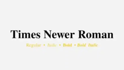 Times Newer Roman Serif Font free download – Classic font preview