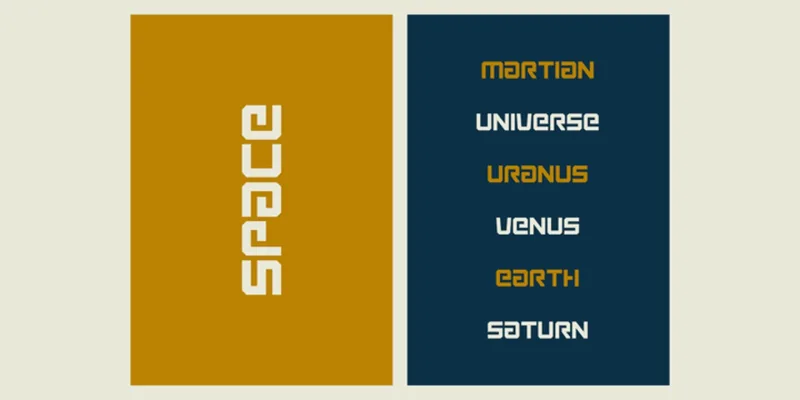 Transform Font preview 9 – Display Fonts font sample
