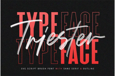 Triester Font free download – Branding font preview