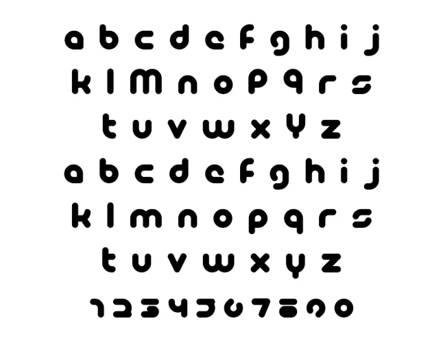 Twitter Font preview 1 – Display Fonts font sample