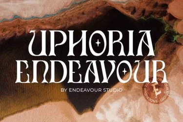 Uphoria Modern Serif Display Font free download – Serif font preview