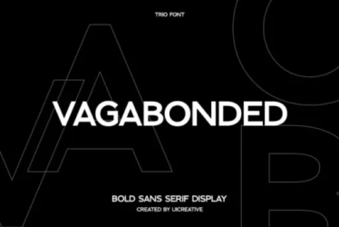 Vagabonded Font free download – Sans Serif Fonts font preview