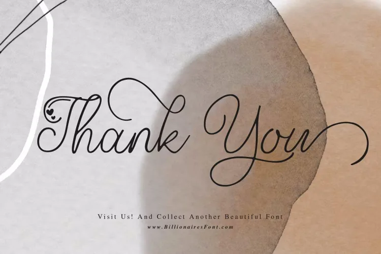 Valentines Vermouth Font Family preview 8 – Script And Handwritten font sample