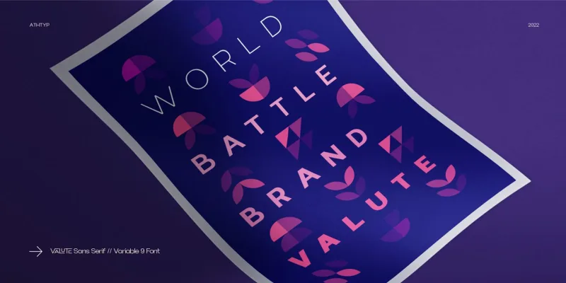 Valute Font Family preview 8 – Sans Serif Fonts font sample