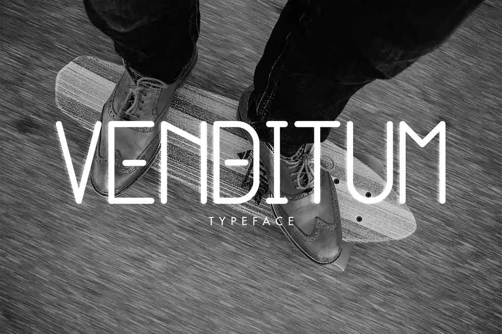 Venditum Typeface Font free download – Serif Fonts font preview image for Windows and Mac