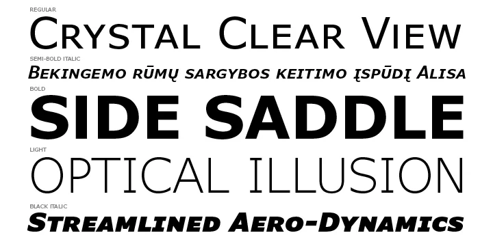Verdana Font preview 1 – Sans Serif Fonts font sample