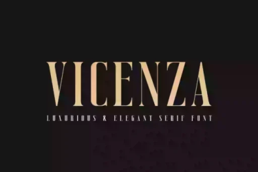 Vicenza Font free download – Branding font preview