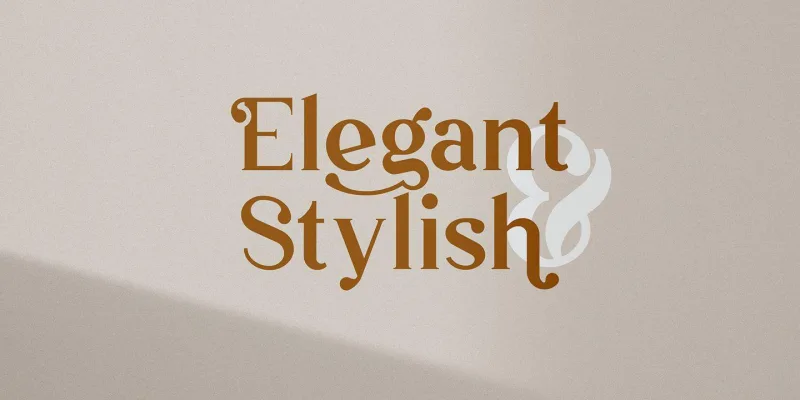 Vintage Mintage Font preview 2 – Serif Fonts font sample
