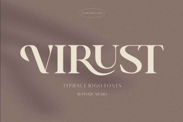 Virust Font free download – Serif font preview