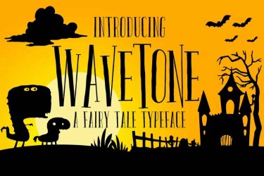 Wavetone Typeface Font free download – Classic font preview