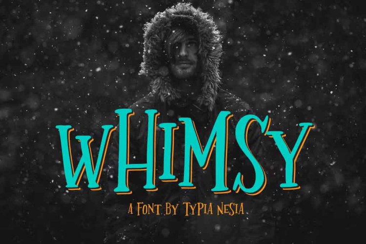 Whimsy Font free download preview 3 – Serif Fonts font