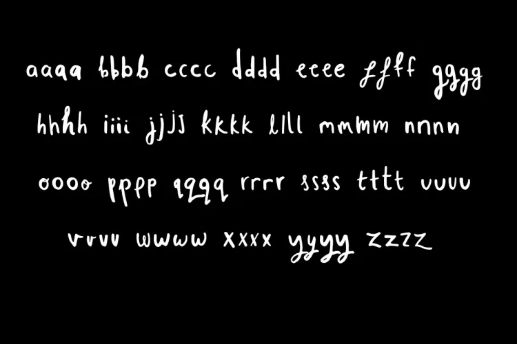 Whippin Piccadilly Font preview 3 – Script And Handwritten font sample