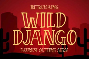Wild Django Font free download – Headlines font preview