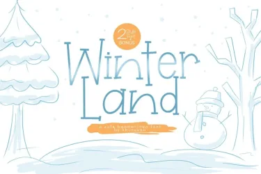 WinterLand Font free download – Script And Handwritten preview