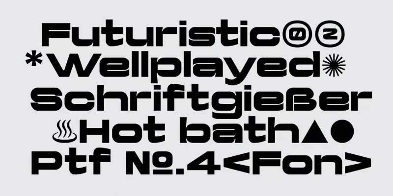 Yapari Font preview 1 – Sans Serif Fonts font sample