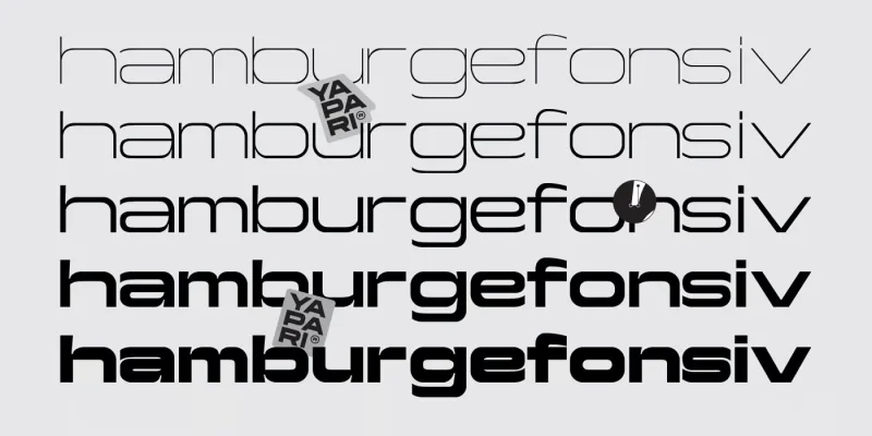 Yapari Font preview 5 – Sans Serif Fonts font sample