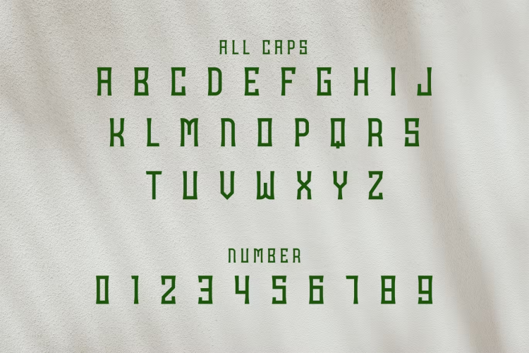 Zafron Font free download preview 3 – Sans Serif Fonts font
