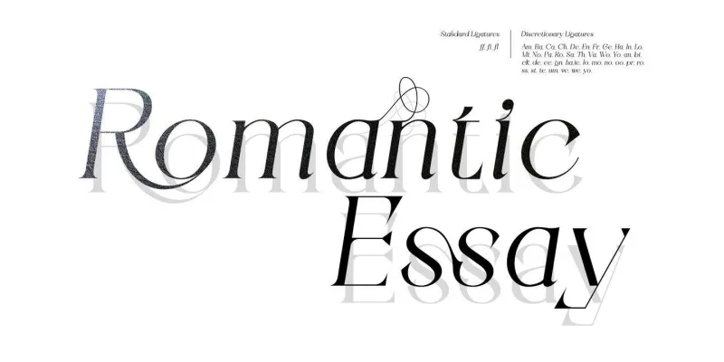 Zenoa Font Family preview 2 – Display Fonts font sample