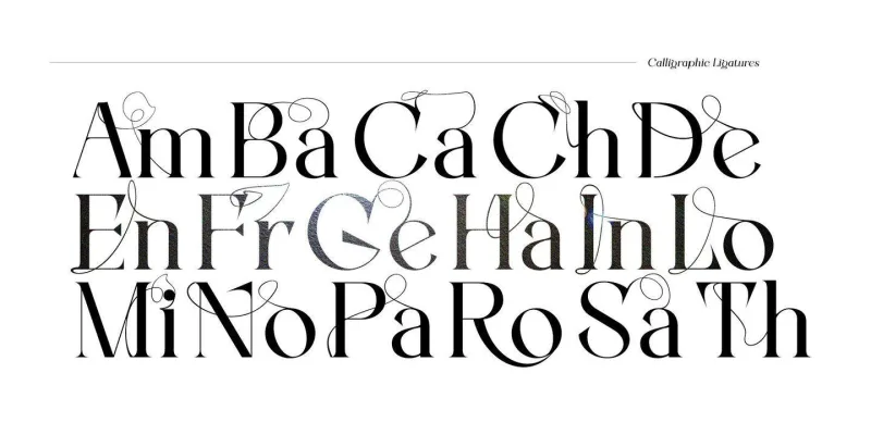Zenoa Font Family preview 9 – Display Fonts font sample