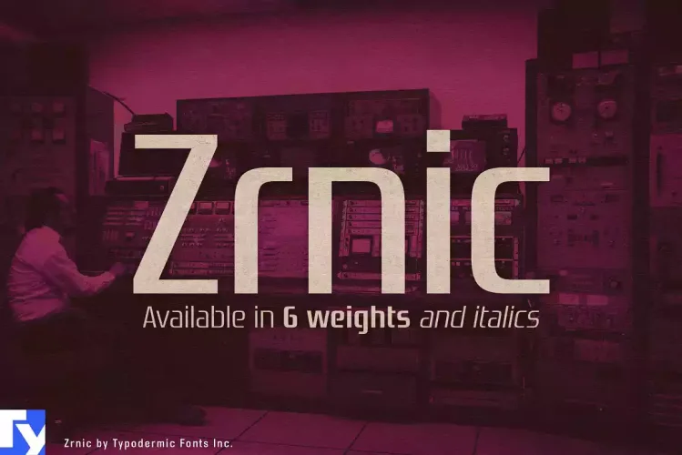 Zrnic Font Family preview 7 – Sans Serif Fonts font sample