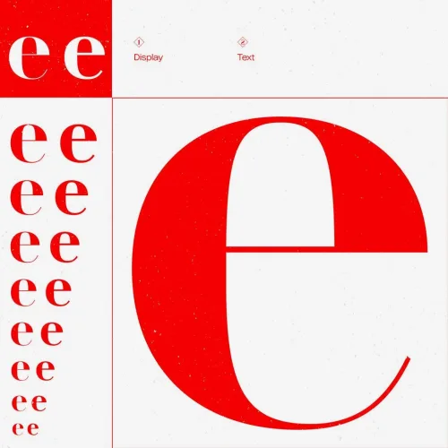 Zukunft Font preview 1 – Serif Fonts font sample