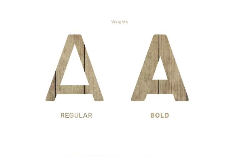 CornerOne Font preview 1 – Typeface font sample