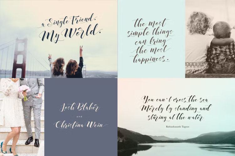 illusias Font free download preview 1 – Script And Handwritten font